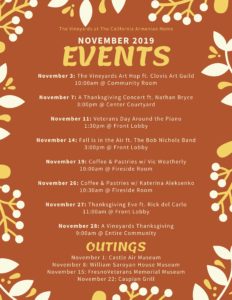 November 2019 Events